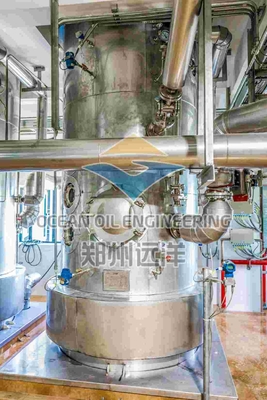 RBD معدات تجزئة زيت النخيل الجاف 3m فوهة ارتفاع الرمل