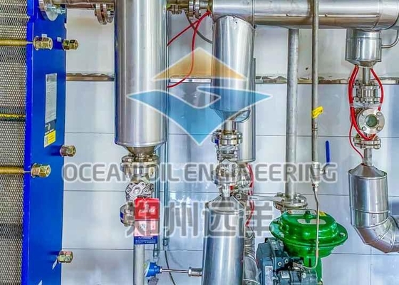 ISO9001 مصنع تكرير الزيت النباتي الأوتوماتيكي 304500TPD لزيت بذرة الذرة