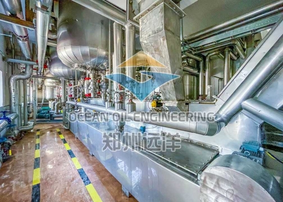 معدات مطحنة الزيت الأوتوماتيكية SS مادة تبريد المياه التحكم PLC