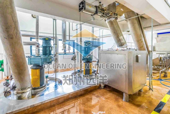 50HZ 3P معدات استخراج البذور الزيتية الصالحة للأكل الفولاذ المقاوم للصدأ التحكم PLC 150KW
