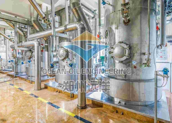 خط إنتاج وقود الديزل الحيوي المخصص من الفولاذ المقاوم للصدأ 10 - 500 طن يوميًا