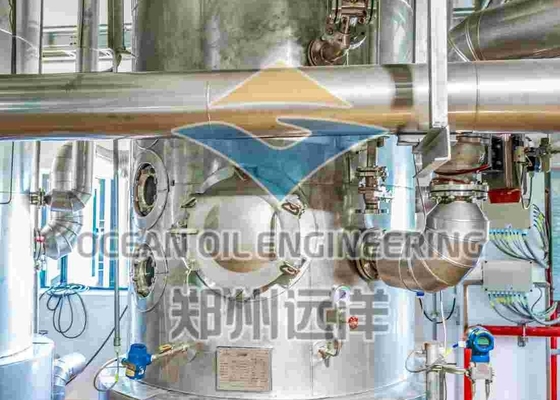 معدات إنتاج وقود الديزل الحيوي التجارية أوتوماتيكية 220 فولت 500 طن يوميًا