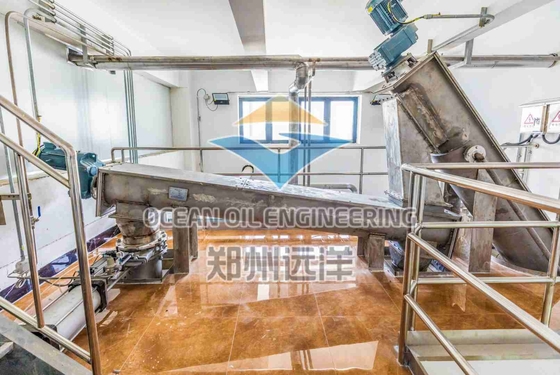 معدات استخراج زيت صالح للأكل بتسخين البخار مع تحكم PLC واستخراج المذيبات