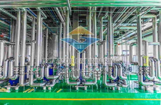 آلة تكرير النفط الخام المتقدمة 5000 TPD 440V مع أوتوماتيكية كاملة