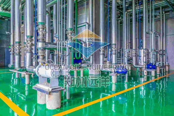 معدات إنتاج الديزل الحيوي توفير الطاقة PLC 380V للصناعة