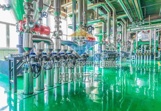 معدات إنتاج الديزل الحيوي 220V/380V مع التدفئة الكهربائية للكفاءة
