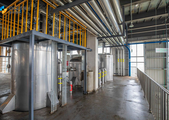 خط إنتاج زيت الطهي لإزالة شمع التجزئة أوتوماتيكي بالكامل