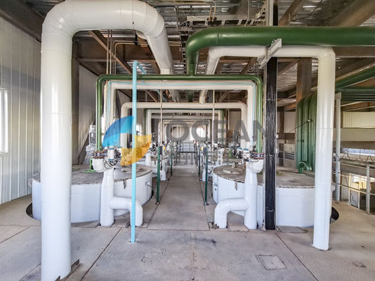 1000-1500T / Day مصنع تكرير زيت الطعام الصغير 380V 440V