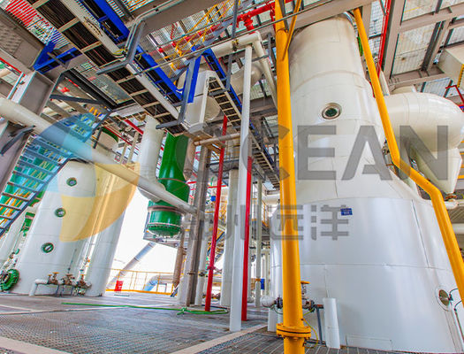 100TPD مصنع استخراج زيت الطعام استخراج المذيبات التلقائي