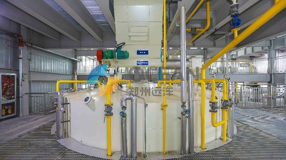 CPO آلة تكرير زيت عباد الشمس إزالة الصمغ