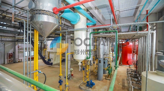 معدات تكرير زيت النخيل الخام للديزل الحيوي