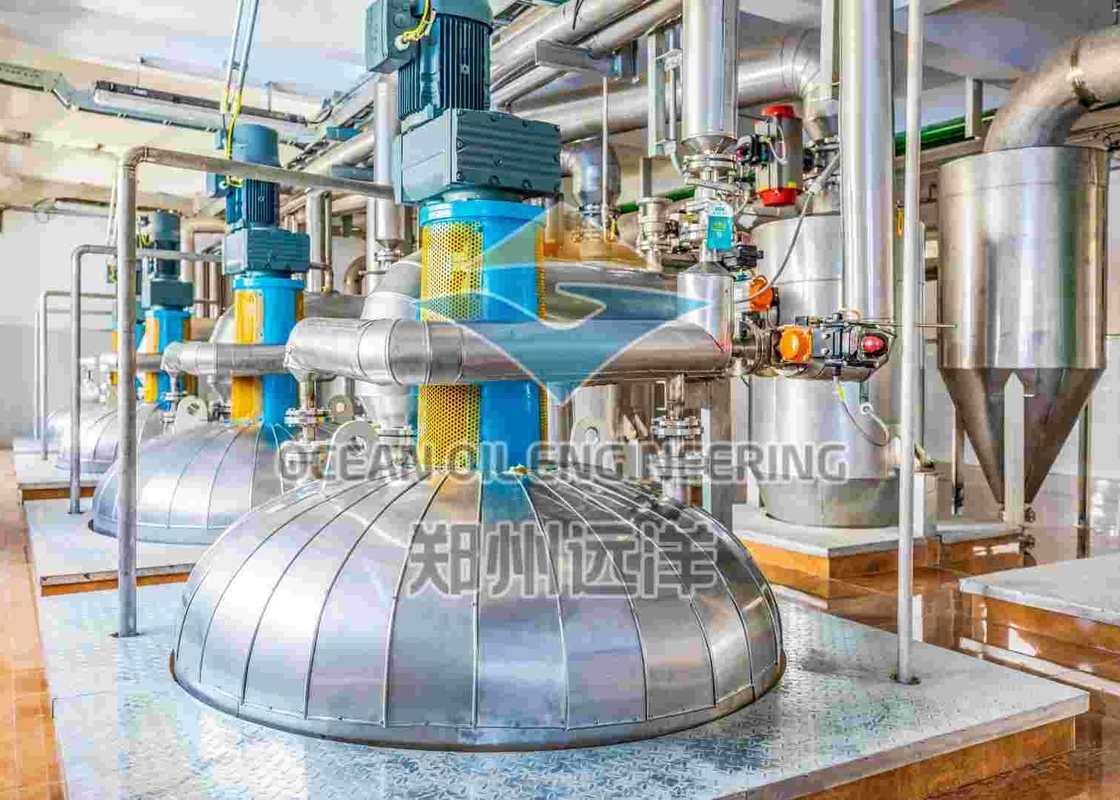 30-1500 طن خط إنتاج زيت عباد الشمس تحكم PLC 150KW لزيت بذور القطن