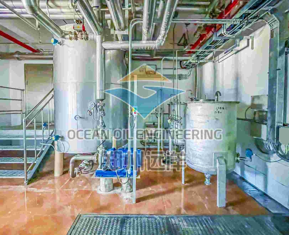 نظام التحكم بـ PLC معدات تكرير الزيوت الصالحة للأكل لإنتاج 200-500TPD