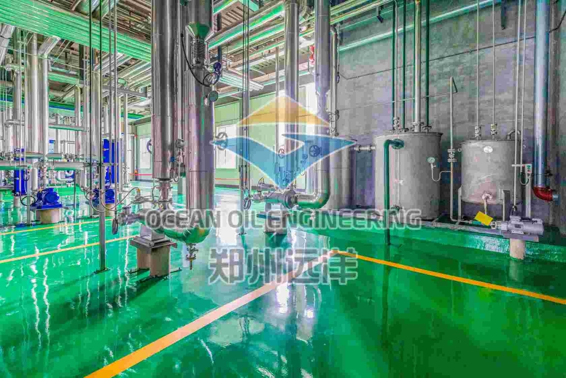 آلة DTDC معدات استخراج الزيت الصالح للأكل لزيت بذور الذرة