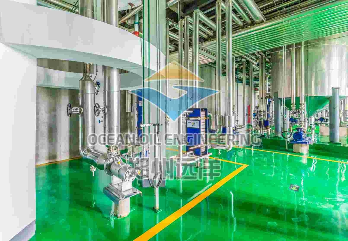 مصنع استخراج زيت الصويا المكون الأساسي آلة DTDC للاستخراج الفعال